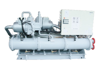 Hitachi H (WHZ-X) water-cooled screw chiller series reference image